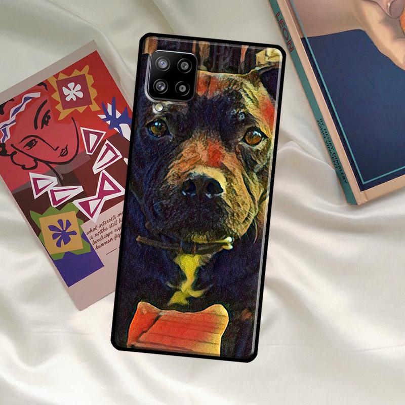 

Staffordshire Bull Terrier Dog Case For Samsung Galaxy A06 A16 A56 A36 A26 A54 A34 A14 A52 A32 A12 A13 A33 A53 A15 A35 A55 Samsung A34 5G