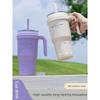 Large-Capacity Thermos Cup for Women, Good-Looking Ice Cup, Portable Car Coffee Cup, Outdoor Sports Water Bottle, Tea Cup