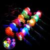 LED Cheer Whistle Kids Birthday Bar Sports Party Carnival Christmas Gift Decor Fun Glow Light Toy For Celebration Events