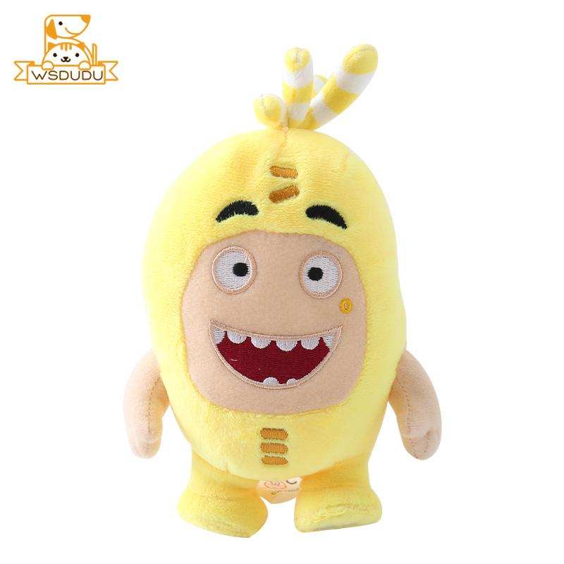 Cartoon Oddbods Plush Animal Toy Cute Stuffed Doll Fuse Bubbles Newt Pogo Slick Jeff Zee Soft Pillow Collectible Kid Adult Gifts