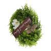 Front Door Garland Artificial Leaves Flower Wreath Decoration Festival Day Wall Decoration
