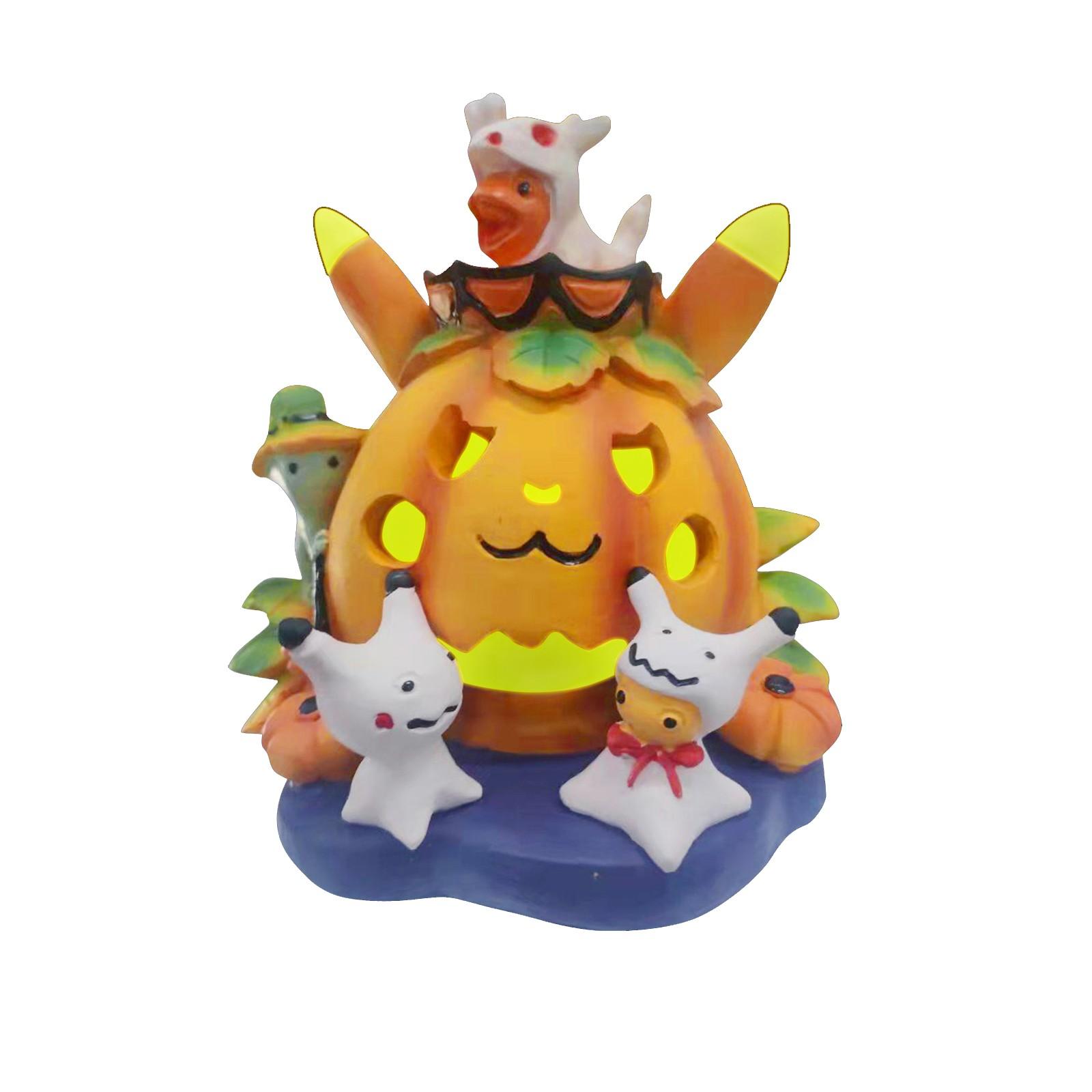 

Halloween Light ,Figure Decorations,Resin Ornaments жовтий