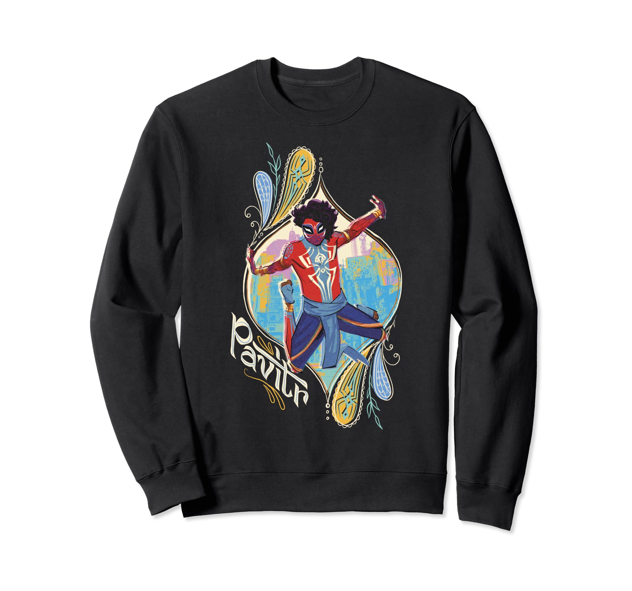 

Marvel Spider-Man: Into the Spider-Verse Part 1 Pavitol Jump Sweatshirt