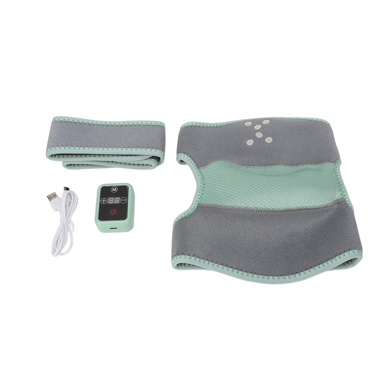 

2 в 1 Массажер для колена с подогревом, вибрация, постоянная температура, горячий компресс, подогреваемая подушечка для ног, обертывание