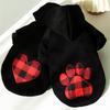Autumn and winter small large dog dog love plaid dog clothes cat sweater teddy pomeranian cat magic fight pet supplies