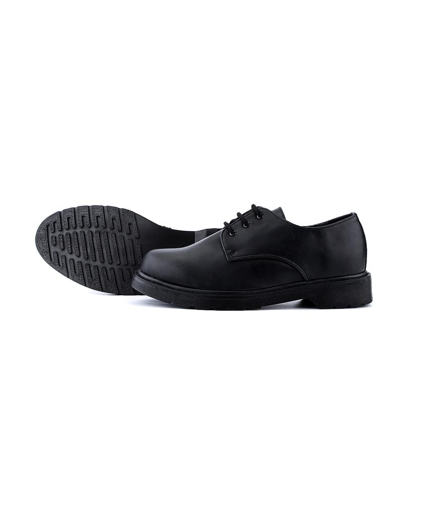 Bsqt By Classy New Weldone 3-Hole Derby Shoes Vantablack