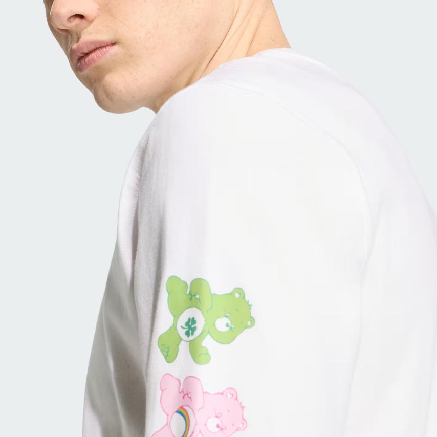 Adidas Originals Care Bear Long Sleeve Comfortable Skin-Friendly T-Shirt Men tops IA4379