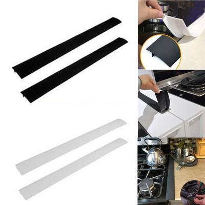 Silikonový horní kryt sporáku, 2dílný proužek na kuchyňskou troubu