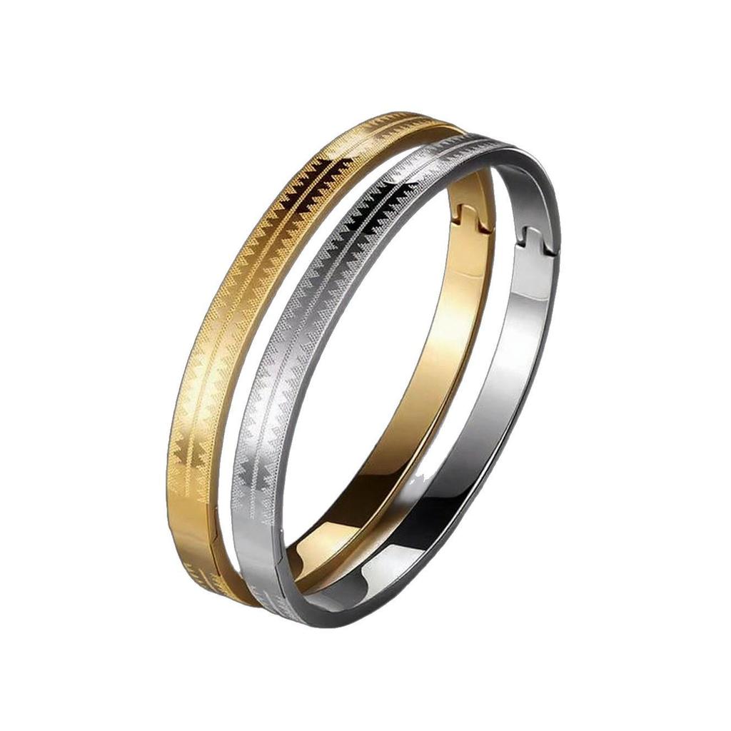 Unisex Titanium Steel Bracelet: Non-fading, Personalized Fashion Accessory