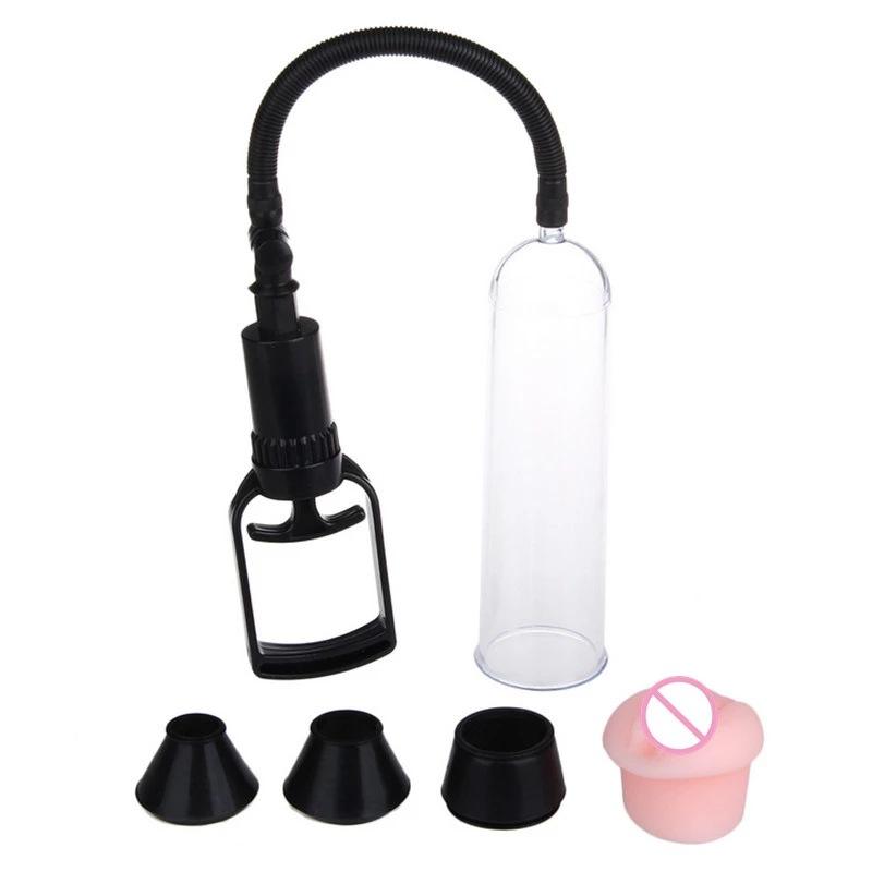 Men Enlargement Pumps Penis Vacuum Pump Extender Enlarger Pumps Male Massage Massager Health Care