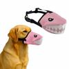 Cartoon Anti Barking Dog Muzzle Shark Model Pet Muzzle Cover Dog Snout Mask  Prevents Biting