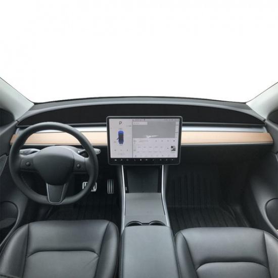 For Tesla Model 3 Y US Leather Dashmat Dash Cover Dashboard Mat Car Interior Pad