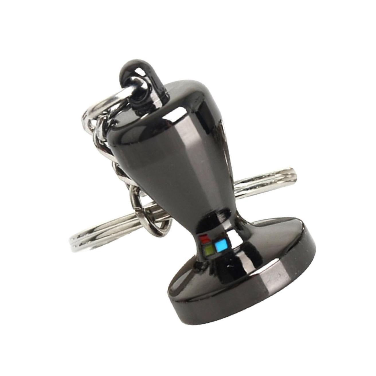 

Keyring Key Chain Ring Coffee Accessories Stylish and Compact