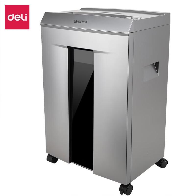 Deli 9958 Commercial Cross-Cut Paper Shredder CN Plug (adapter Included)