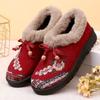 Old North Cloth Shoes Children's Winter New Ethnic Style Satin Warm Mother Shoes Foreign Style Embroidery Outer Hair Shoes