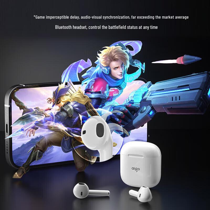 Aigo T90 Wireless Semi-in-Ear Bluetooth Earbuds