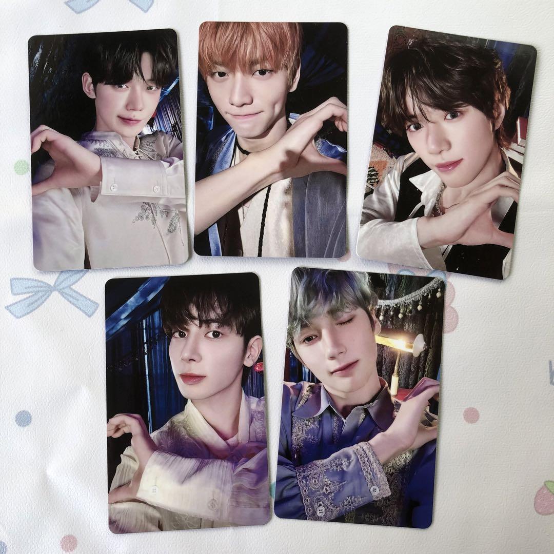 

[USED] TXT 2024 MOA Membership FC Survey Winners (5 Trading Cards)