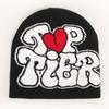 Pullover Hat, Toptier Jacquard Y2K Knit Hat, Unisex Warm Hat, Cartoon Beanie, Winter Hat
