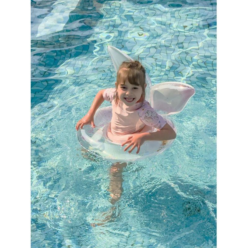 Childrens Ring Swimming Sequins Thickened Cartoon Colorful Mermaid Pattern