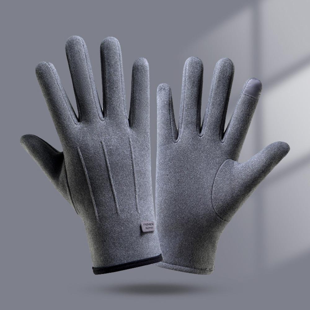 Velvet Warm Gloves Warmth Hands Cover Fashion Winter Gloves Winter
