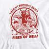 Steven Rhodes Unisex Adult Birthday In Hell Hoodie