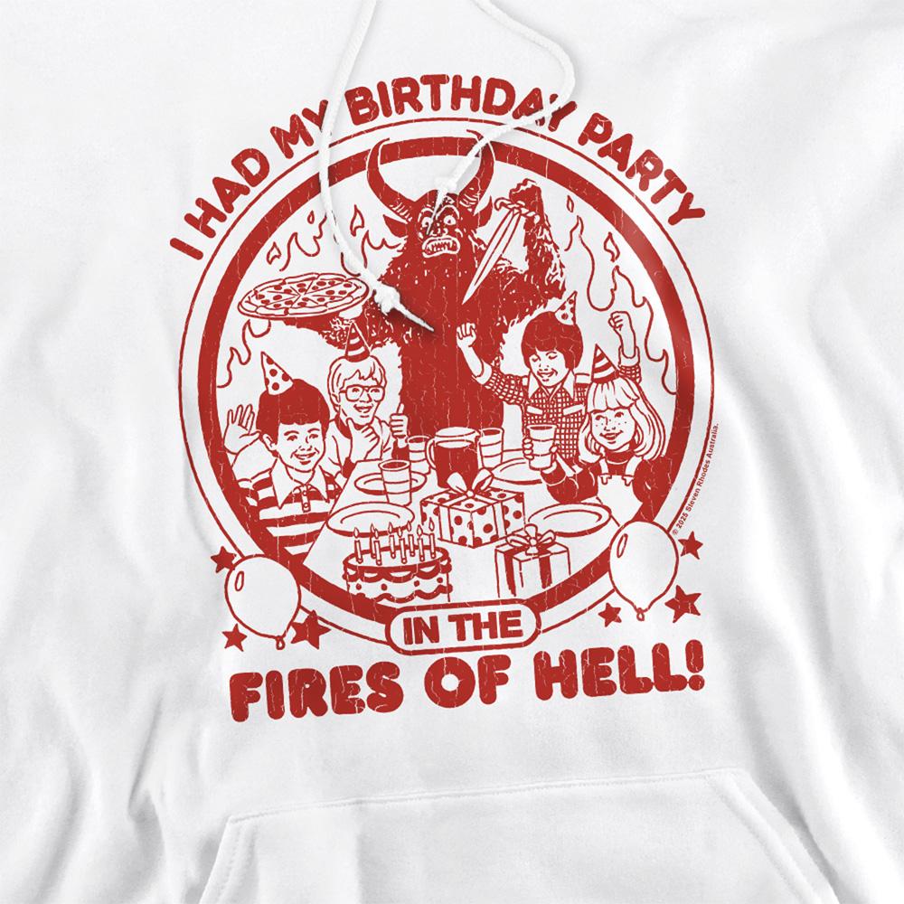 Steven Rhodes Unisex Adult Birthday In Hell Hoodie