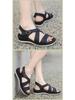 Women's Summer 2025 Sweet Sandals: Plus Size, Thick Sole, Fashionable Beach Sandals