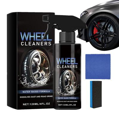 Car Wheel Cleaner Spray Gentle And Effective Tire Cleaner Multi-Purpose Car Cleaner Spray Wheel Care For Cars Trucks SUVs