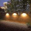 Solar Waterproof Wall Lamps for Garden, Villa, Courtyard, Balcony, and Fence Lighting