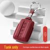 Premium Leather Car Key Cover for Tank 400 - Genuine Cowhide Key Bag with Buckle for Men and Women