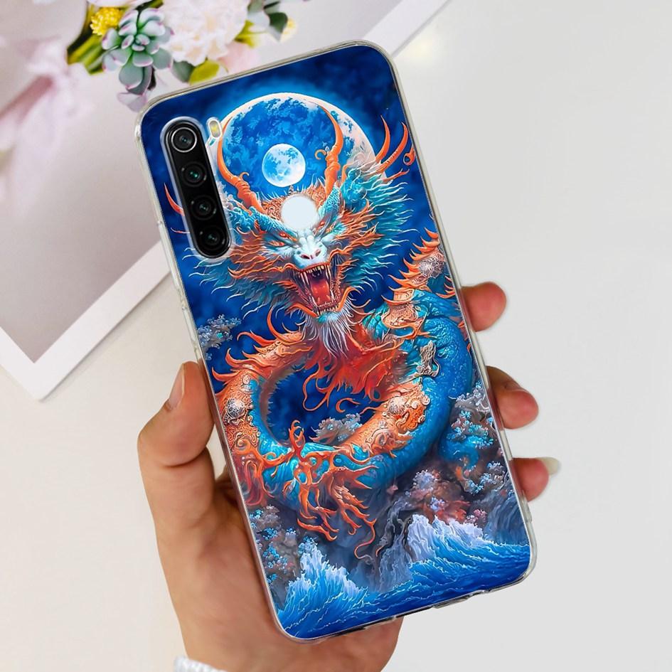 For Xiaomi Redmi Note 8 Case Cute Cartoon Soft Silicone Phone Cases For Xiaomi Redmi Note 8T 8 t Cover On Redmi Note8 Back Coque