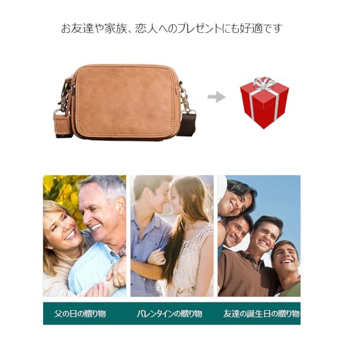 Whatna Cowhide Mini One-Shoulder Bag for Men, Mini Waist Bag, Waist Pouch for Motorcycles, Belt Bag, Hip Bag, Thick Genuine Leather, Horizontal or Ver