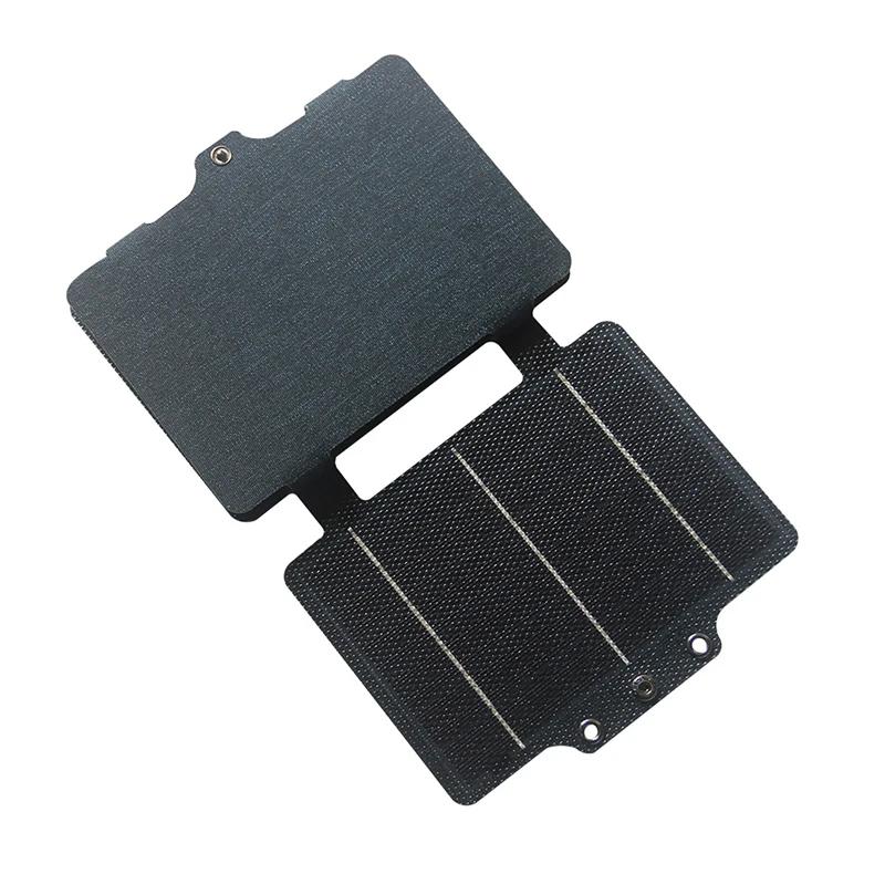 60W Foldable Solar Panel Portable Solar Cell Outdoor Charger Type-C USB 12V DC Power Bank for Phone Camping Mobile Power Supply