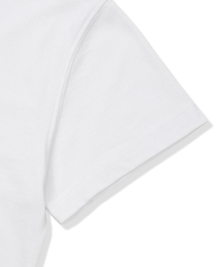 BROWNBREATH W Bb Emblem Tee - White