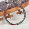 Brass Guitar Steel Strings 6 Strings Folk Guitar Strings Durable Acoustic Guitar Strings  Musician