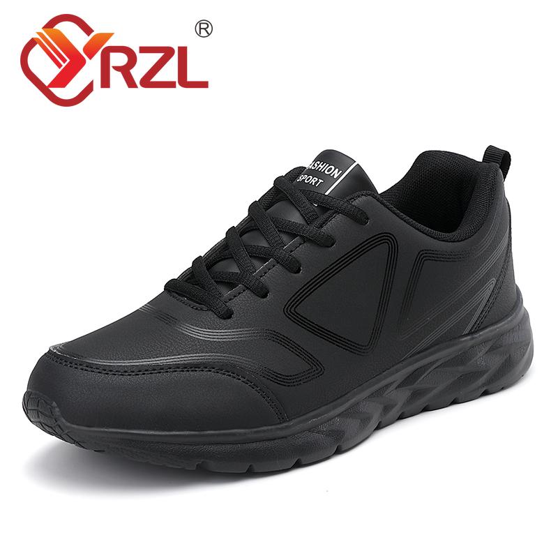 

YRZL Sneakers for Men Hight Quality Casual Sneakers Autumn Winter Leisure Outdoor Non-slip Male Artificial Leather Sports Shoes 39