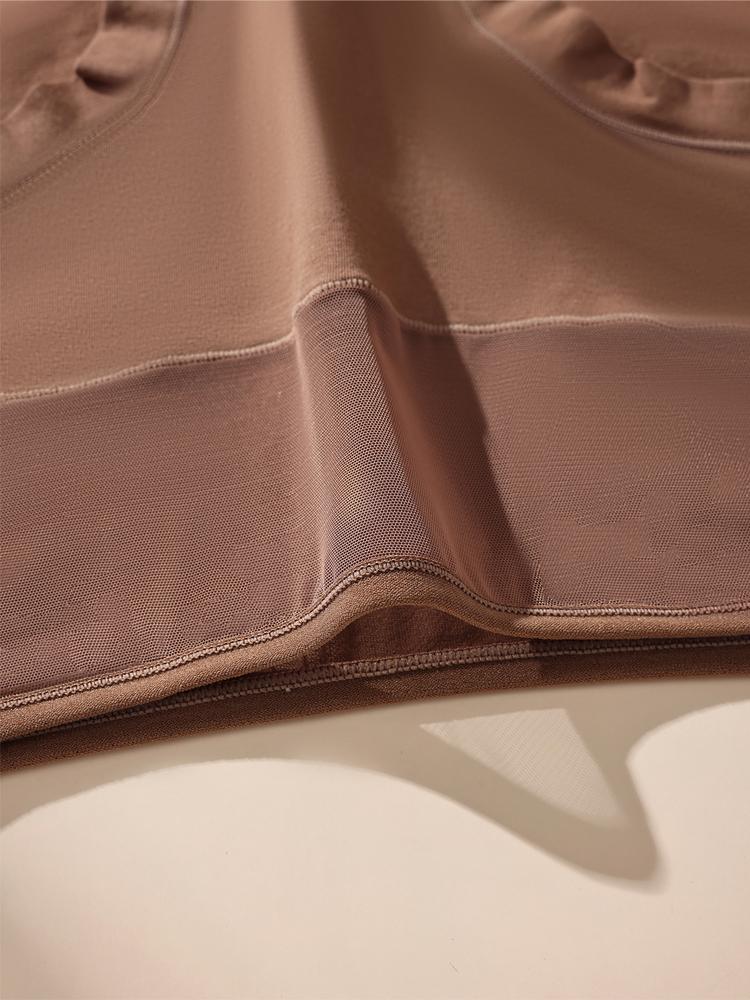 Plus Size 4Pcs Women Panties Mesh High Waist Underwear Soft Cotton Briefs Girls Underpants Solid Panty Slim Female Lingerie