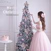 Retractable Folding Christmas Tree with Lights - Easy Setup for a Cozy Holiday Atmosphere