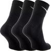 Nike Crew Socks All Unisex Black Couple's SX4706-001