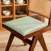 Cuscino per Seduta in Pelle 40×40cm Spessore 3cm Cuscino ad Alta Resilienza Cuscino in Schiuma Viscoelastica Pelle PU Cuscino per Sedia da Pranzo