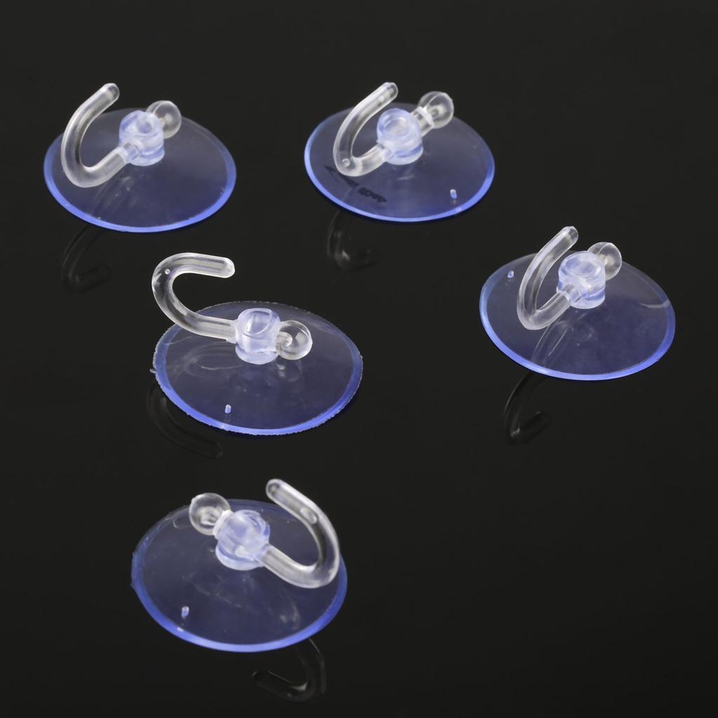 20Pcs Transparent Sucker Suction Cups Strong Vacuum Suckers Hook Hanger For Window Kitchen Bathroom Doll Toy Fridge 25/30/35mm