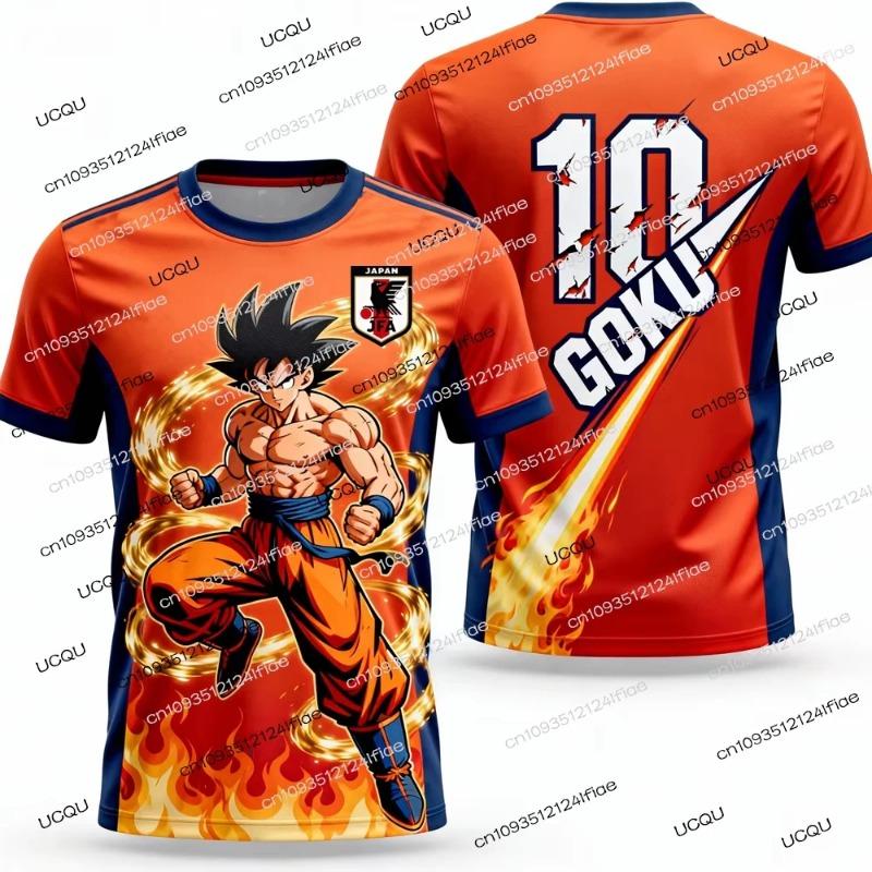 Summer Dragon Ball T Shirt Kids Tops Tee Anime Figures Son Goku Super Saiyan T-shirt Boys T-shirts Children Clothes Short Sleeve
