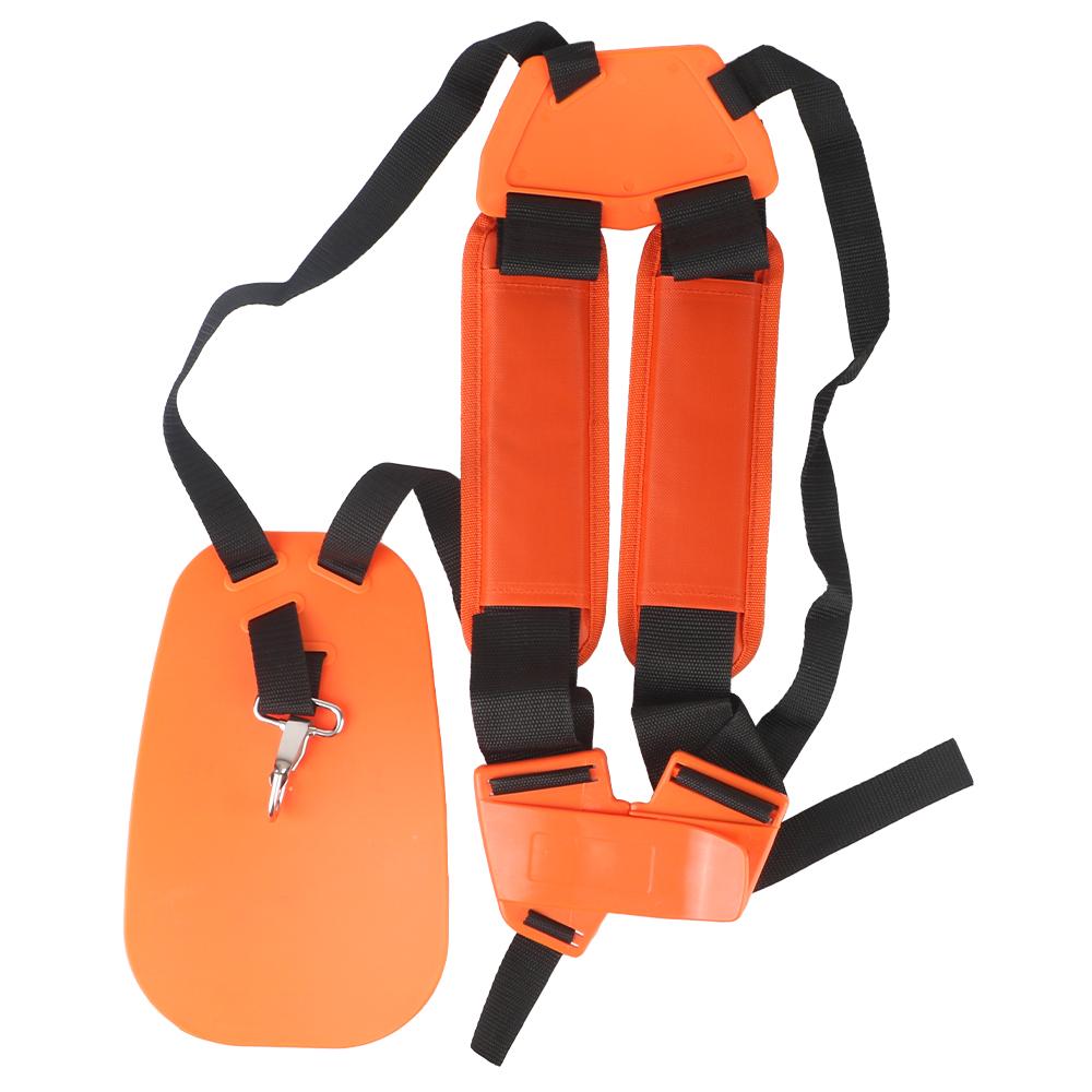 

Для триммера-кустореза, садового секатора, Y-образная двойная плечевая ременная оснастка, удобная, экономящая труд, мягкий ремень для триммера оранжевый