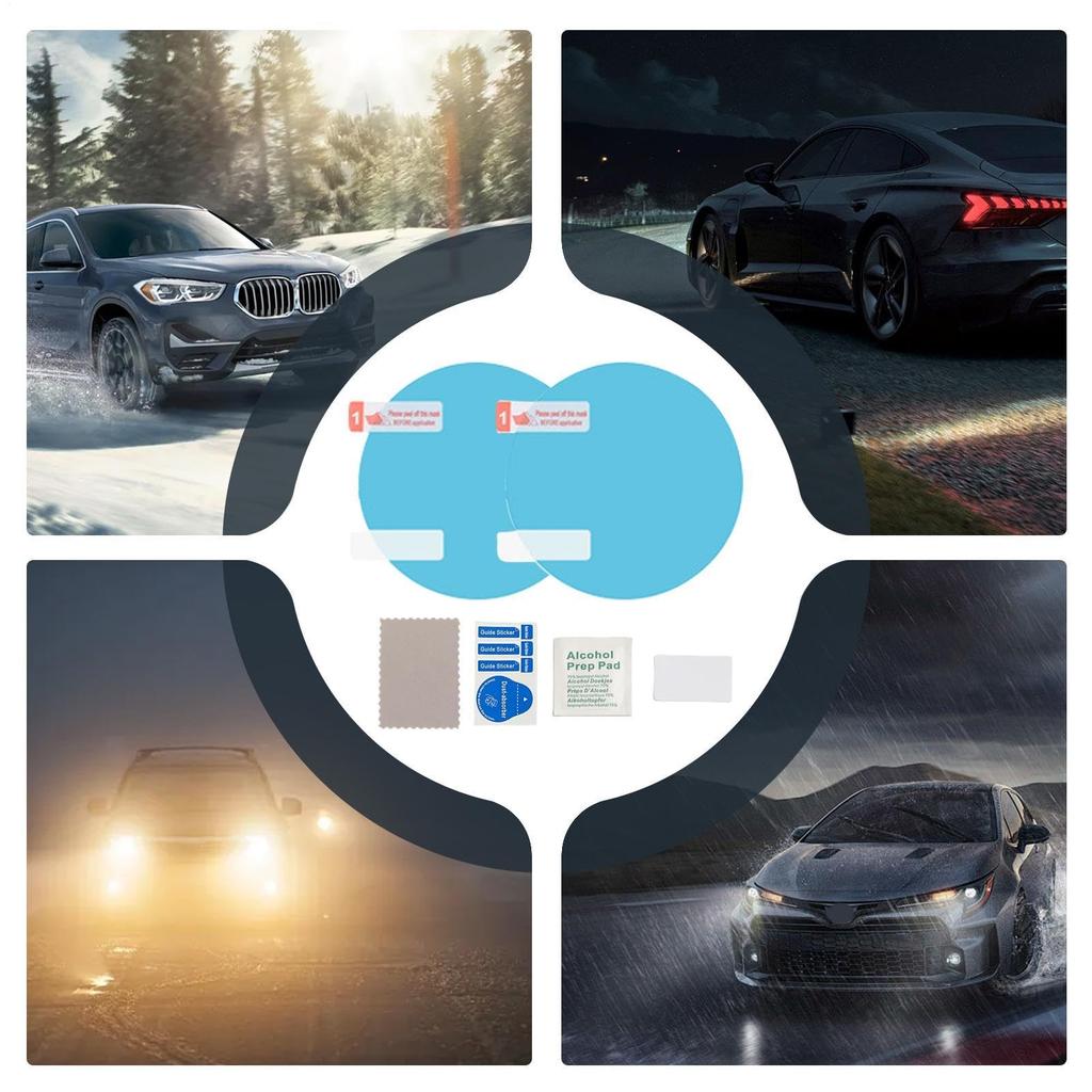 Rainproof Film Mirror,car Rearview Mirror Film Rainproof Waterproof Mirror Film Anti Fograin Film,protective Clear