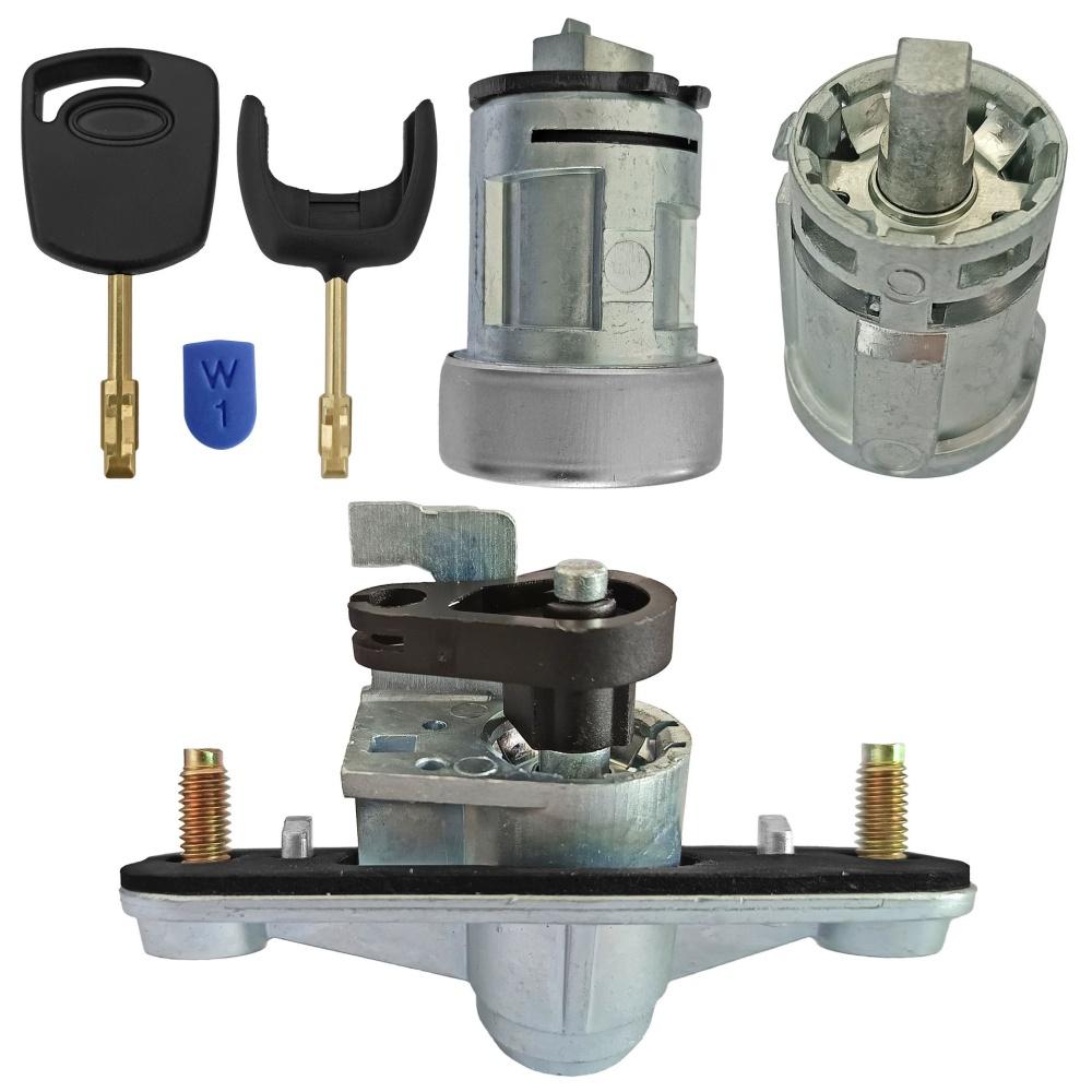 Car Lock Set Ignition Switch Door Lock Trunk Lock LK1S71F22050AA For Ford Mondeo 2001-2007