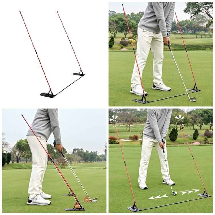 Adjustable Golf Training Plate Golf Swing Trainer Compacts Golf Swing Aids for Enhancing Swing Training