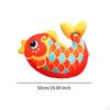 Koi Fish Plush Pillow Back Cushion Home Decor Cartoon Throw Stuffed Animal Toy for