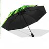8‑Rib Automatic Umbrella, Billie Eilish Design Foldable Umbrella for Sun Rain Protection Travel