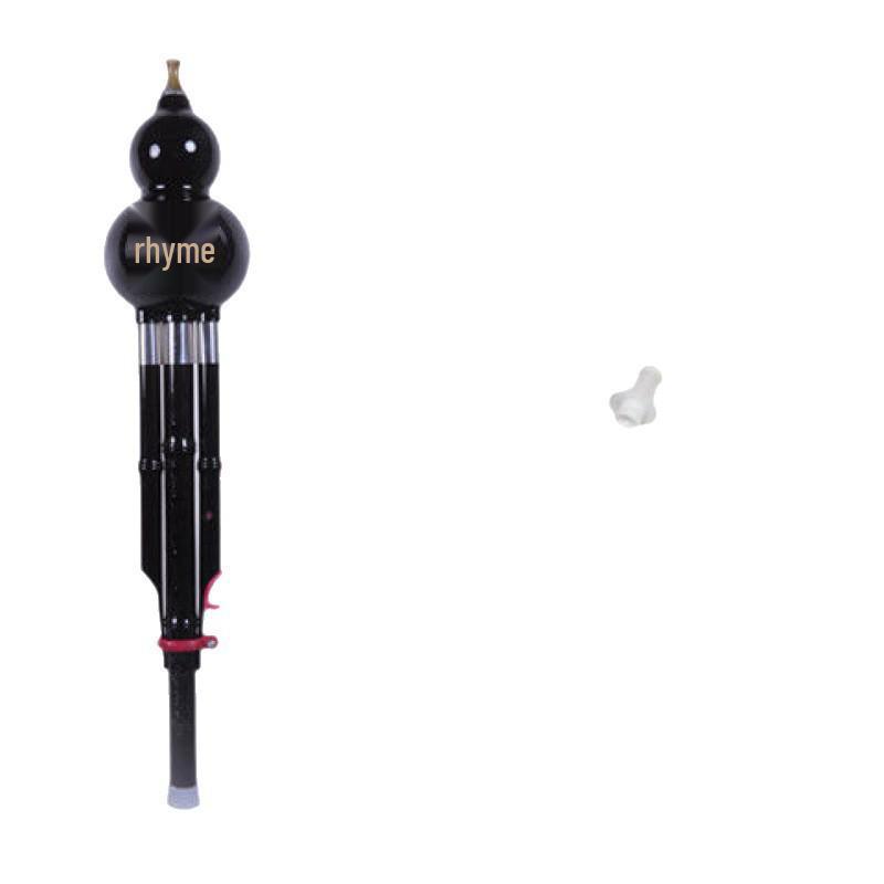 Durable Hulusi Instrument - Yunnan Seven-Hole, C/Bb Key, Child/Beginner-Friendly.