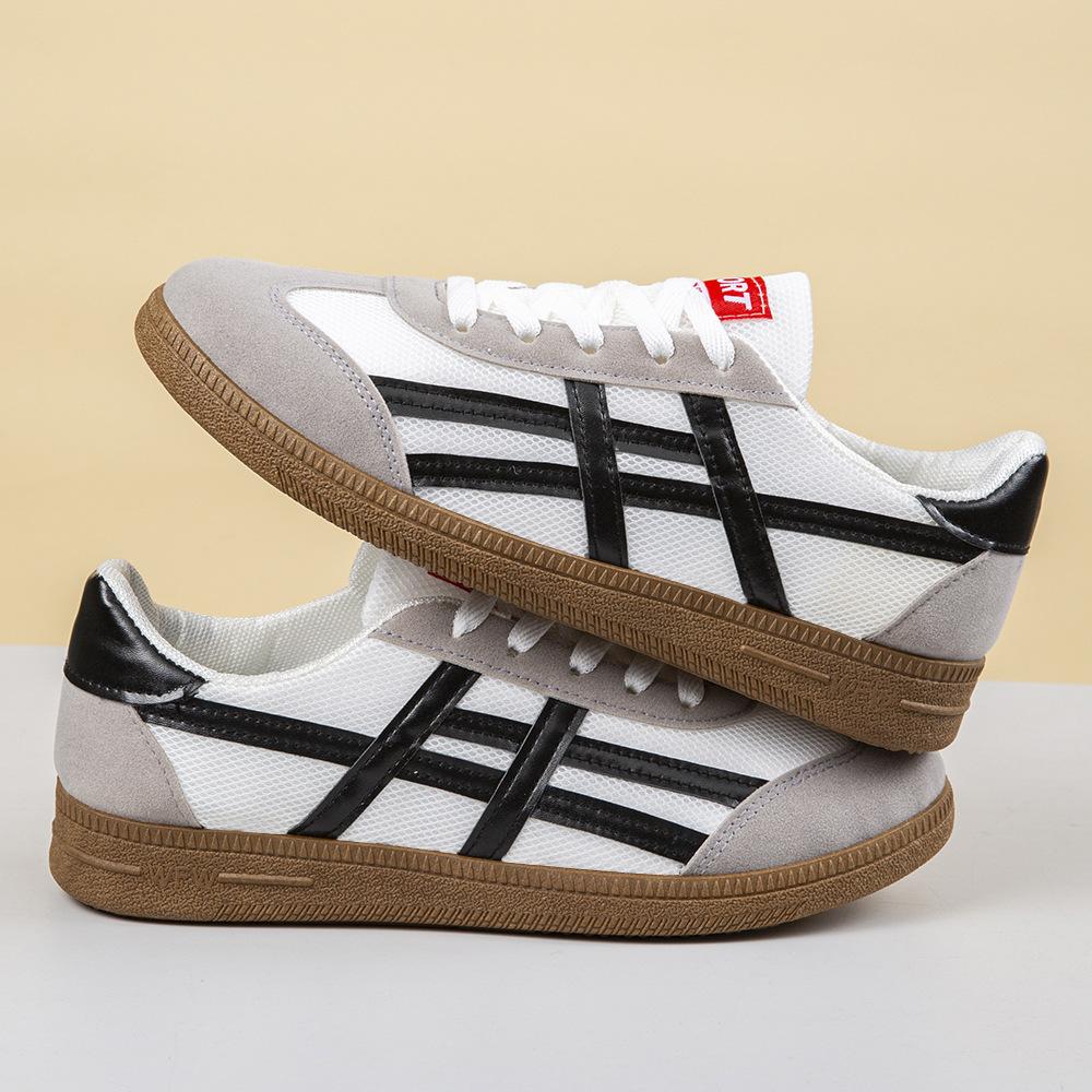 Summer New Comfortable Five-year Mutual Encouragement Breathable Contrasting Color Lightweight Board Shoes Casual Shoes